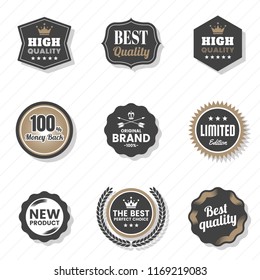 Vintage Retro Vector Logo for banner, poster, flyer