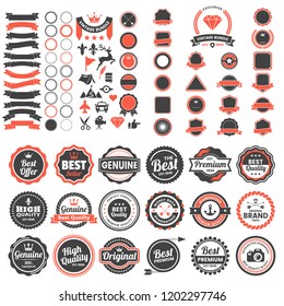 Vintage Retro Vector Logo for banner, poster, flyer