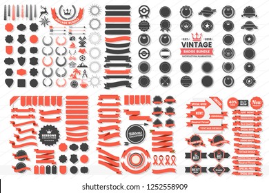 Vintage Retro Vector Logo for banner, poster, flyer