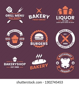 Vintage Retro Vector Logo for banner, poster, flyer