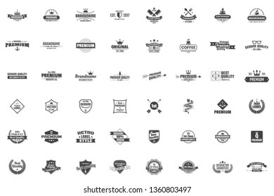 Vintage Retro Vector Logo for banner, poster, flyer