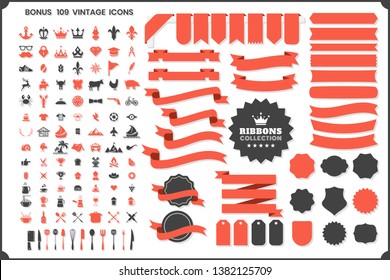 Vintage Retro Vector Logo for banner, poster, flyer