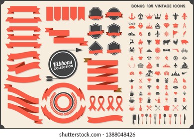 Vintage Retro Vector Logo for banner, poster, flyer