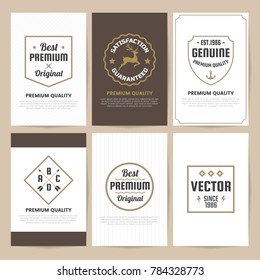 Vintage Retro Vector Logo for banner, poster, flyer