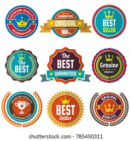 Vintage Retro Vector Logo for banner, poster, flyer