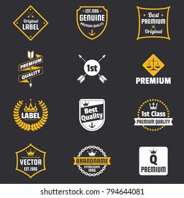 Vintage Retro Vector Logo for banner, poster, flyer