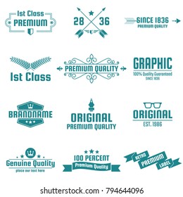Vintage Retro Vector Logo for banner, poster, flyer