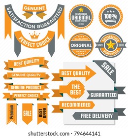 Vintage Retro Vector Logo for banner, poster, flyer