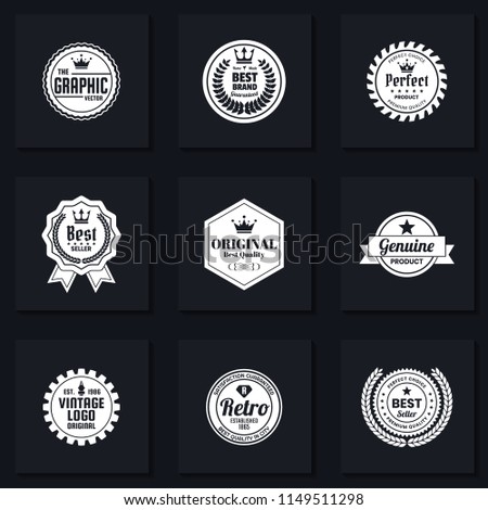 Vintage Retro Vector Logo for banner, poster, flyer