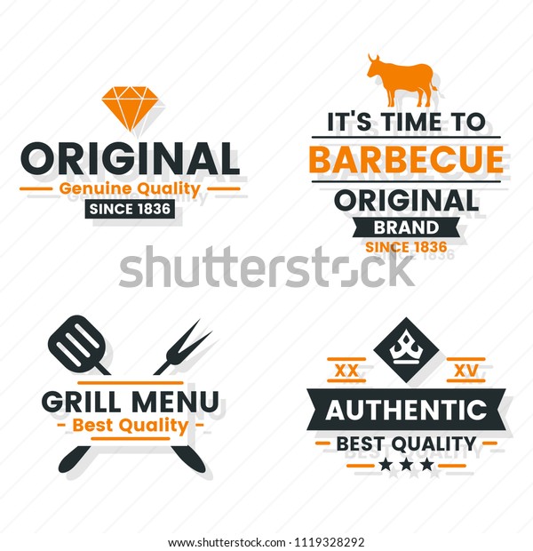 Vintage Retro Vector Logo Banner Poster Stock Vector Royalty Free