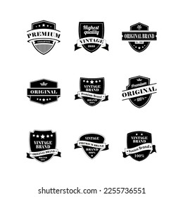 Vintage Retro Vector Logo design