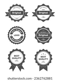 Etiqueta de logotipo de vectores retro vintage, adecuada para carteles, pancartas, cubiertas, plantillas, volantes y otros