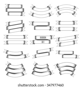Vintage ribbon set.