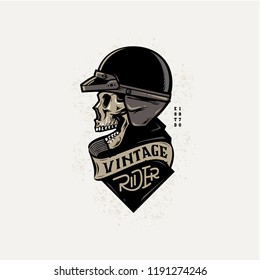 Vintage Rider Badge