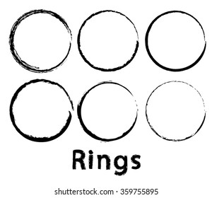 Vintage rings set