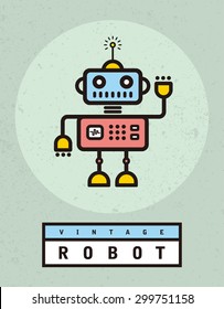 vintage robot