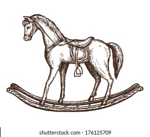 Vintage Rocking Horse High Res Stock Images Shutterstock
