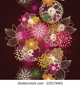 Vintage romantic background