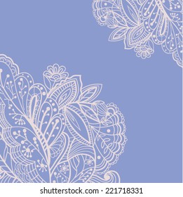 Vintage romantic background with bird on grunge background. 