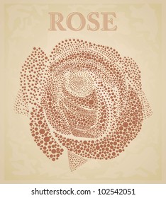 Vintage rose
