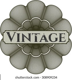 Vintage Rosette