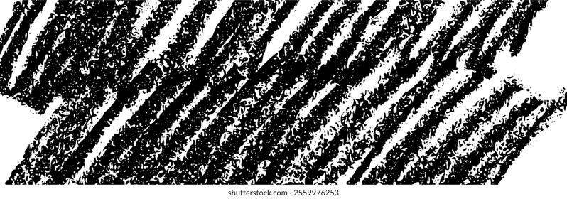 Vintage rough background with distressed texture and paint strokes. Abstract geometric pattern with black overlay. Flat vector illustration isolated