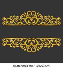 Vintage royal frame , Floral elements for design monograms, invitations, frames, menus and labels. Graphic design of the website, cafes, boutiques, hotels, wedding invitations.