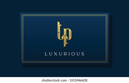 Vintage royal initial letters LP logo. This logo incorporate with luxurious typeface in the creative way. It will be suitable for Royalty, Boutique, Hotel, Heraldic, fashion and Jewelry.