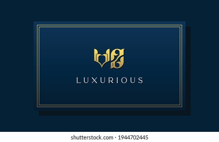 Vintage royal initial letters VZ logo. This logo incorporate with luxurious typeface in the creative way. It will be suitable for Royalty, Boutique, Hotel, Heraldic, fashion and Jewelry.