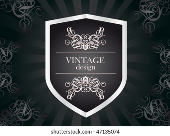vintage royal shield