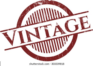 Timbre grunge vintage