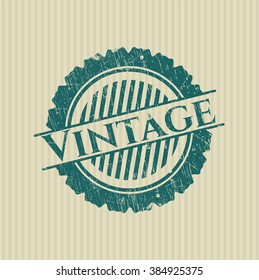Vintage rubber grunge stamp