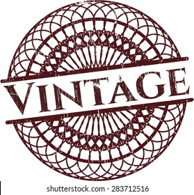 Vintage rubber seal