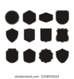Vintage rustic black banner and frame vector
