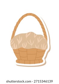 Contenedor rústico de Antiguas en estilo kraft simple y etiqueta engomada hecha a mano del aspecto. Presente la caja como regalo creativo, fondo de la etiqueta engomada con el acento del arte y el tema de la Navidad. Gráfico sutil, decoración profesional