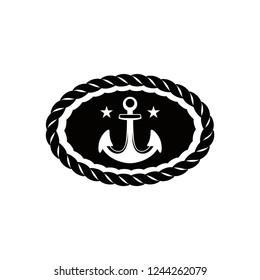 vintage sailor badge logo