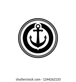 vintage sailor badge logo