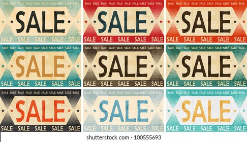  Vintage Sale Label