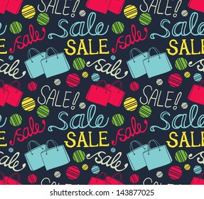 vintage sale pattern background
