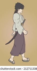 Vintage samurai