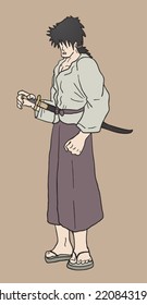 Vintage samurai