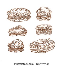 Vintage Sandwich Set
