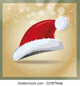 Vintage santa hat
