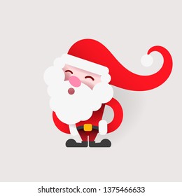 Vintage Santa logo for your design and needs.  