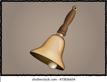 Vintage school bell