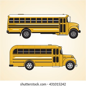 Vintage School Buses
