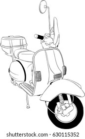 vintage scooter