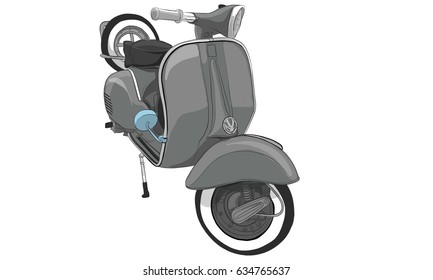 vintage scooter