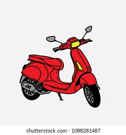vintage scooter sport 

