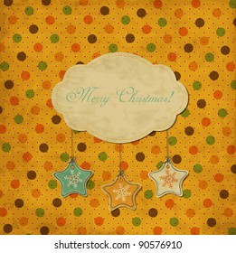 Vintage scrap card